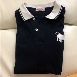 Authentic Prada men’s navy blue polo sz L